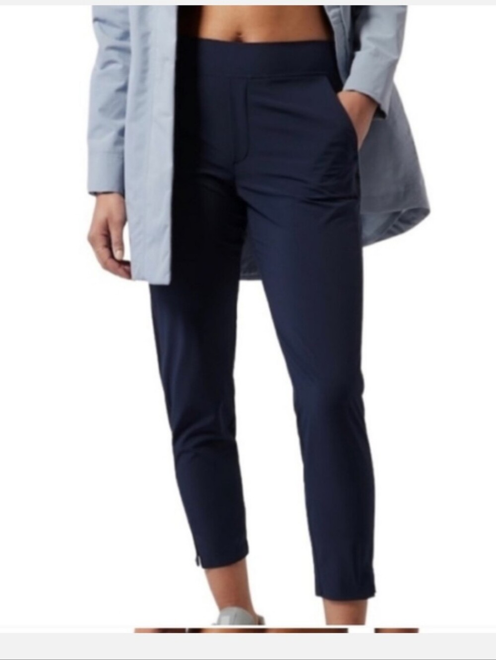 Athleta Brooklyn Ankle Pant Navy